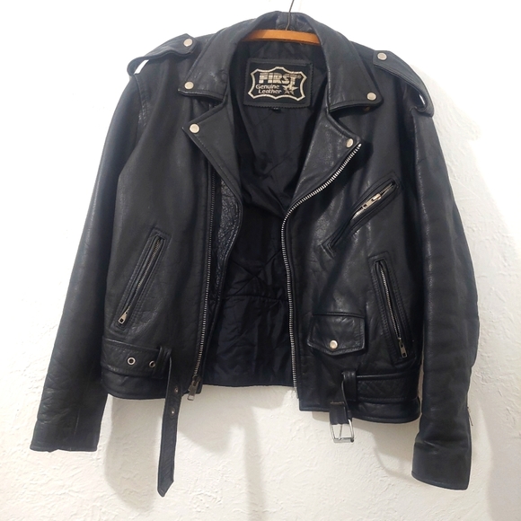 Serious Fkn Moto Jacket - Heavy Real Leather Motorcycle Armor - Picture 5 of 5